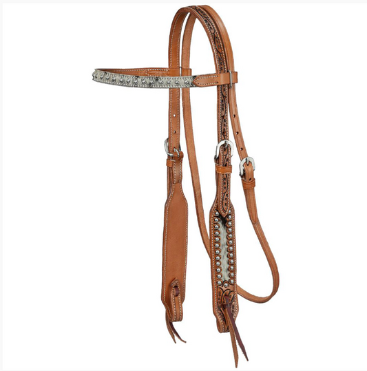 Royal King Longhorn Browband Headstall