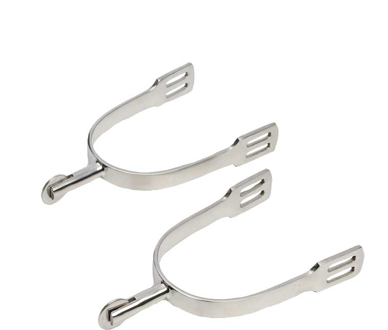 Dressage Spurs with Disc Rowel