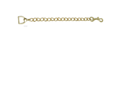 18" Solid Brass Lead Chain
