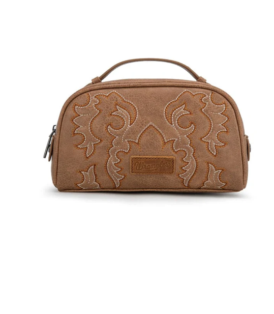 Embroided Cosmetic Bag