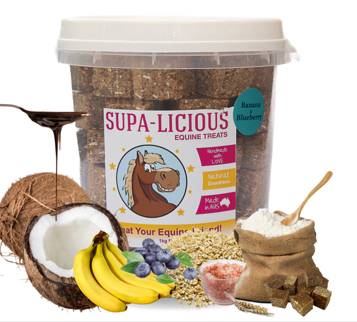 SupaLicious - Banana & Blueberry