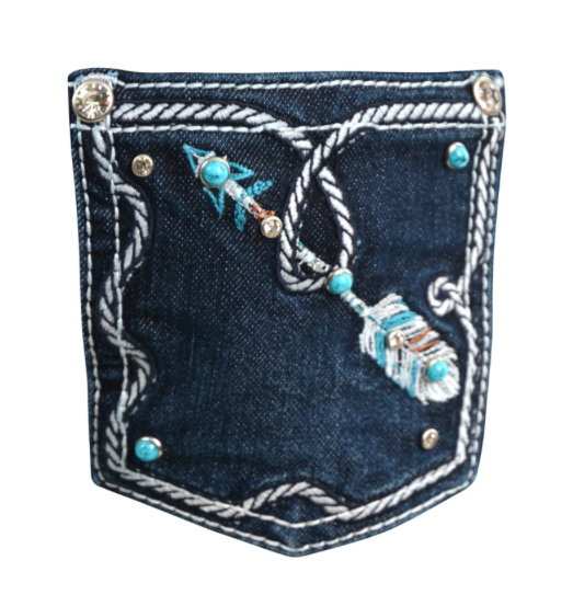 Pure Western Womens Rhian Boot Cut Jean 34