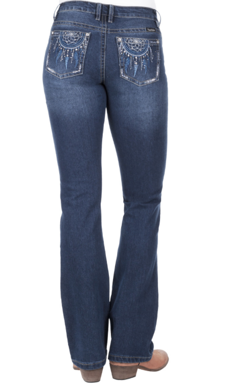 Pure Western Jeans Womens Trisha Bootcut 34in Leg