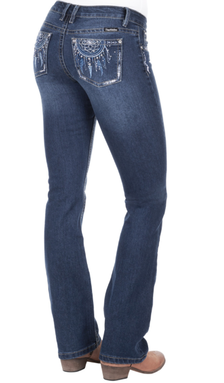 Pure Western Jeans Womens Trisha Bootcut 34in Leg
