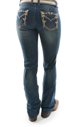 Pure Western Carolina Relaxed Rider Boot Cut Jean 36 Leg