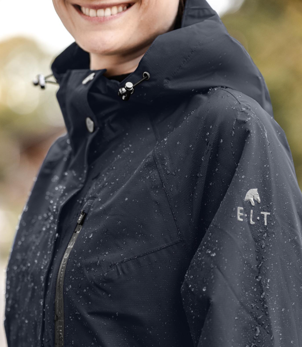 ELT Fehmarn Long Riding Raincoat Night Blue