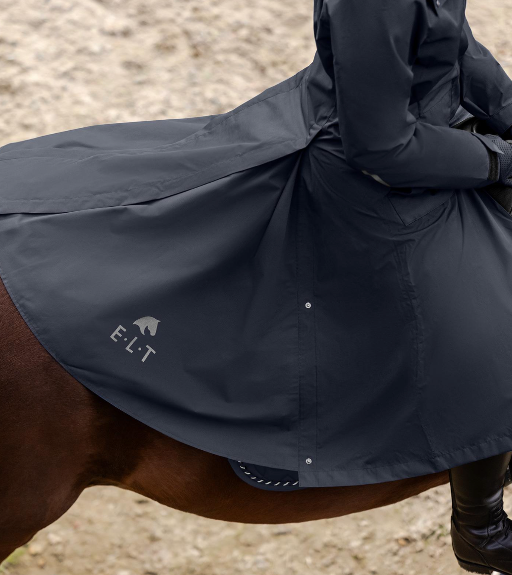 ELT Fehmarn Long Riding Raincoat Night Blue