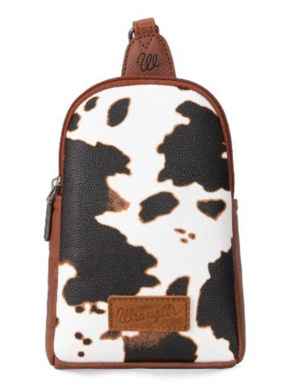 Wrangler Cow Print Sling Bag