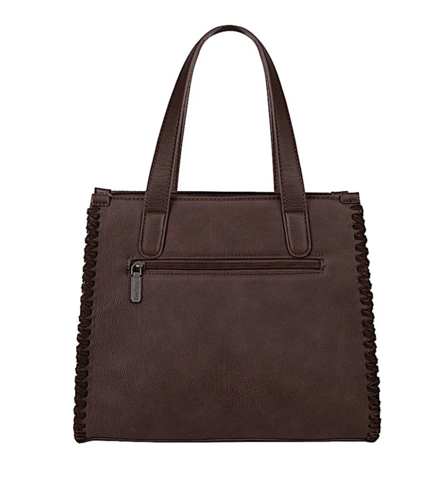 Wrangler Print Canvas Tote