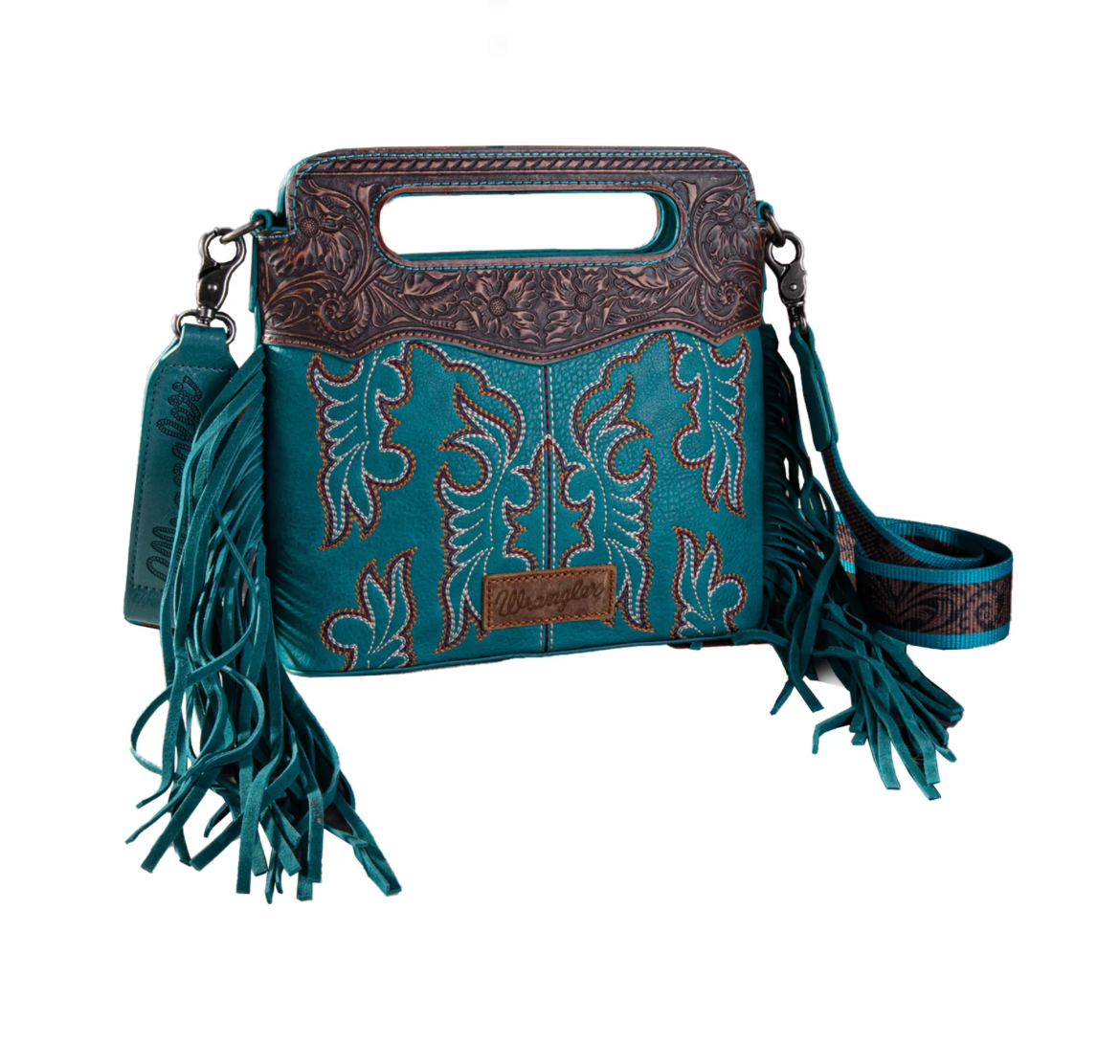 Wrangler Fringe Crossbody Bag