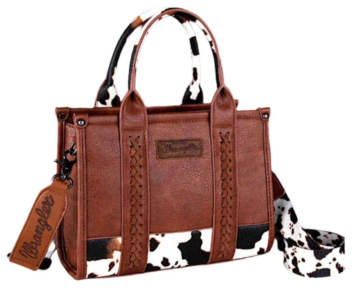 Wrangler Cow Print Crossbody Bag