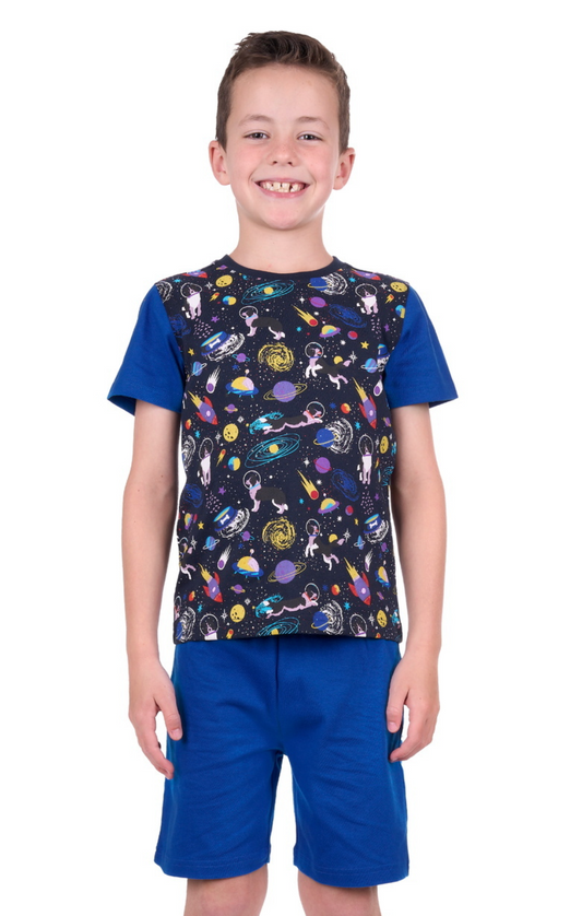 Thomas Cook Boys Dog In Space Pjs