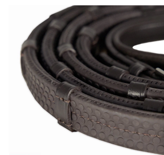 Flexible Fit Rubber Grip Reins