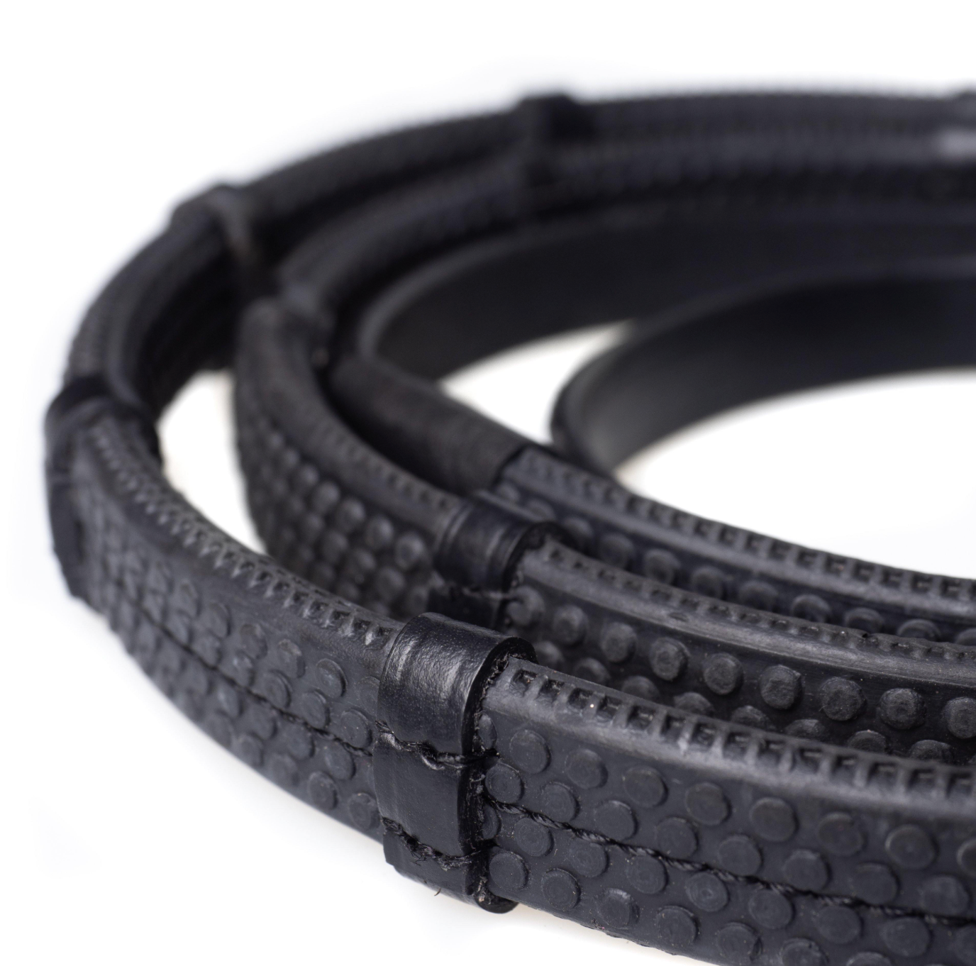 Flexible Fit Rubber Grip Reins