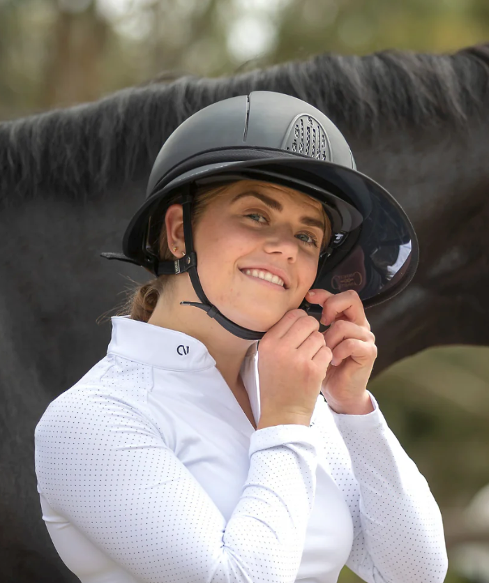 QJ RIDING WEAR SUN VISOR