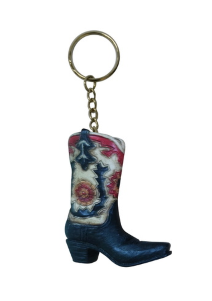 Pure Western Boot Keyring