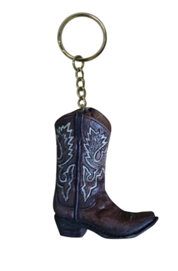 Pure Western Boot Keyring