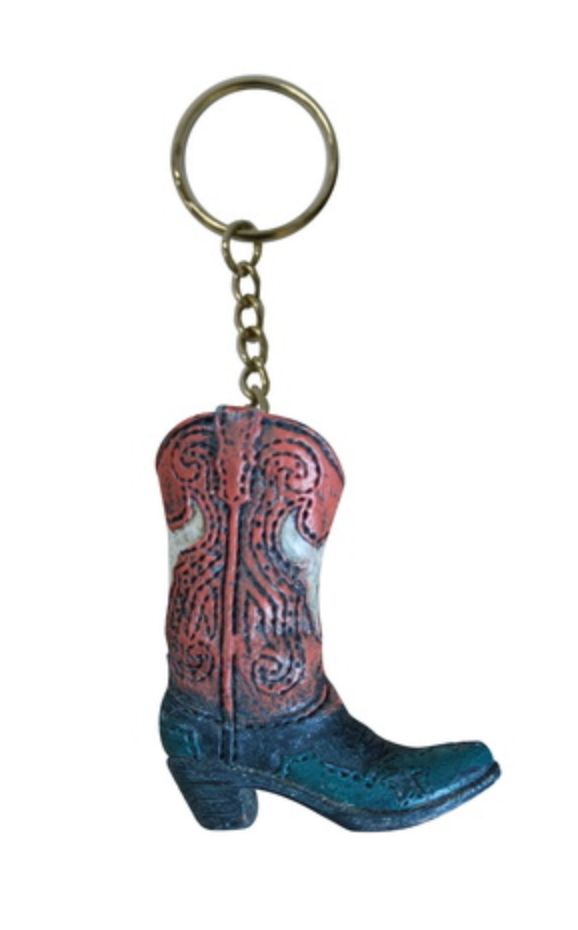 Pure Western Boot Keyring
