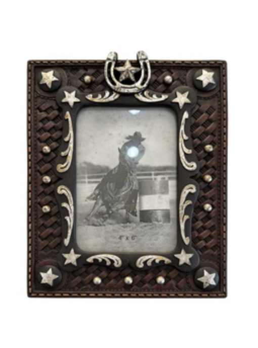 Pure Western Horseshoe Picture Frame