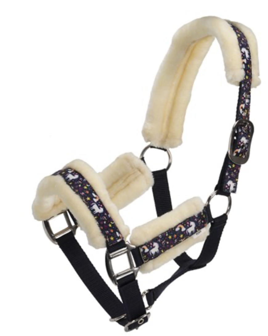 Unicorn Halter Navy Unicorn Pony