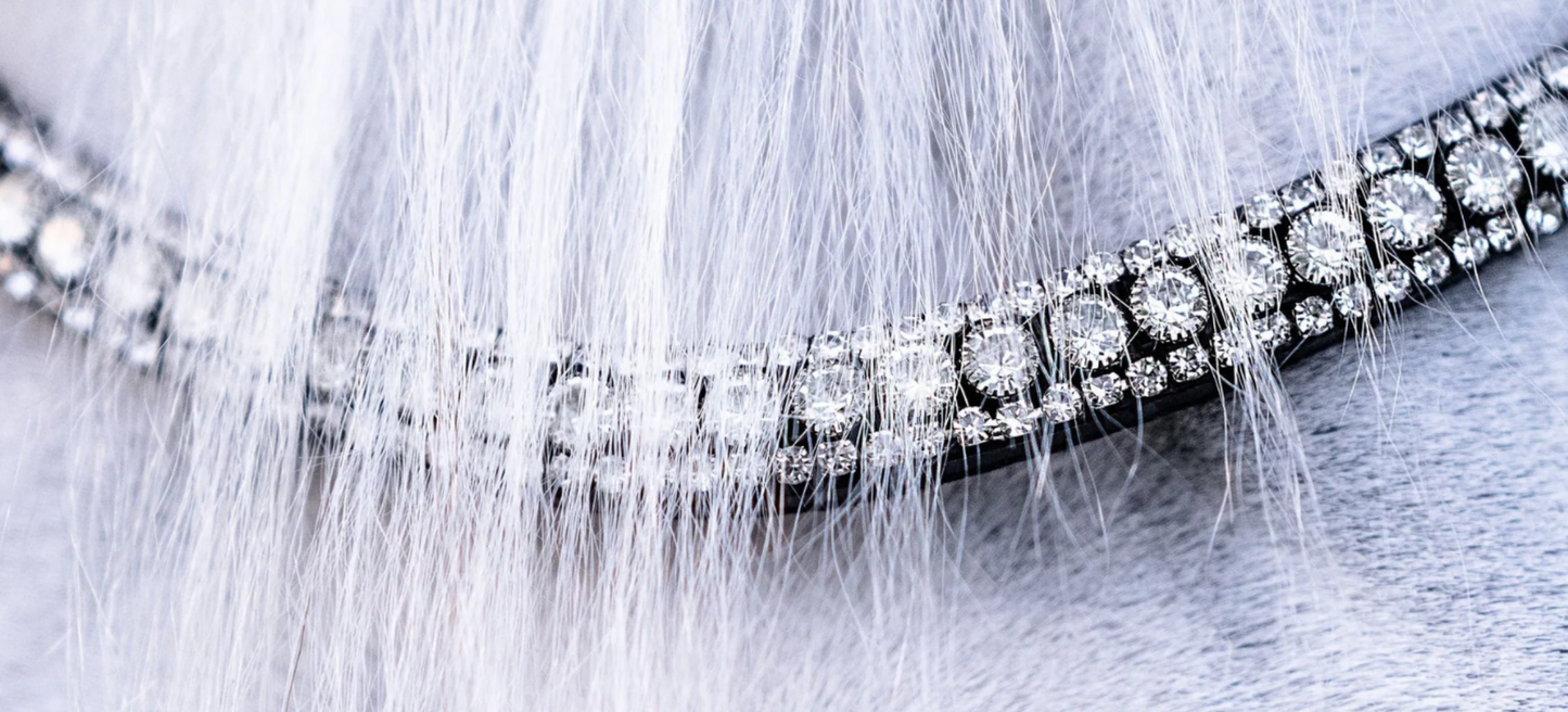 Lumiere Solitaire Crystal Browband