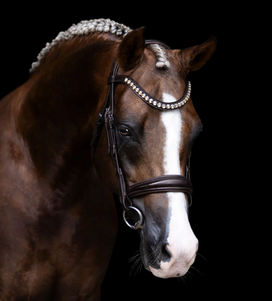 Lumiere 'Athens' Leather bridle Snaffle