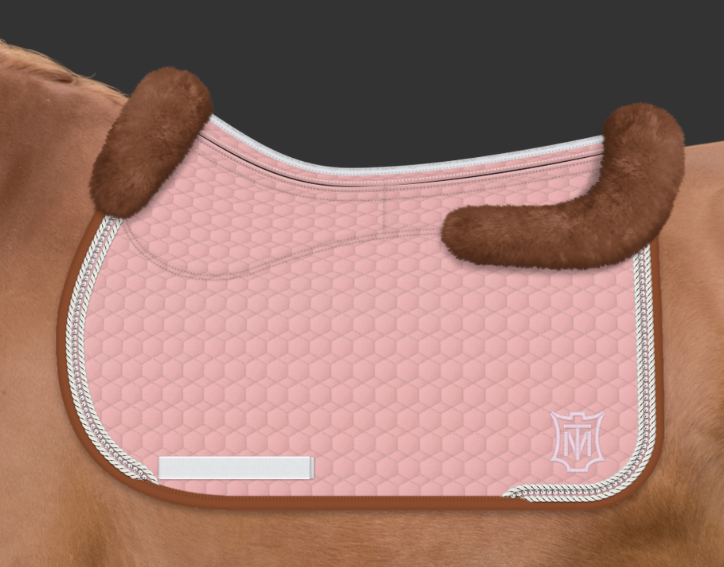 Mattes - Square Correctional Pad Blush with Whiskey Sheepskin