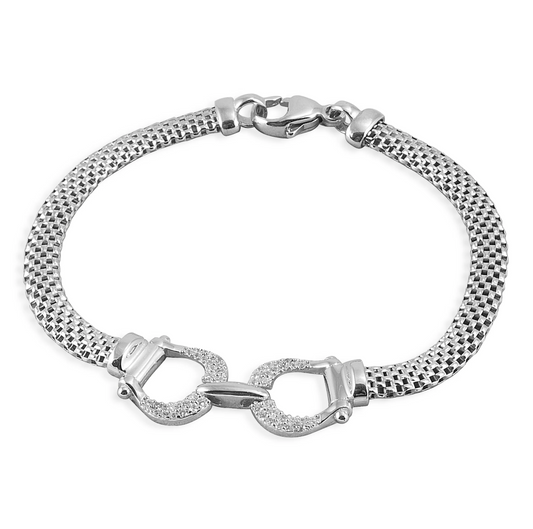 Kelly Herd Bracelet Mesh Bit