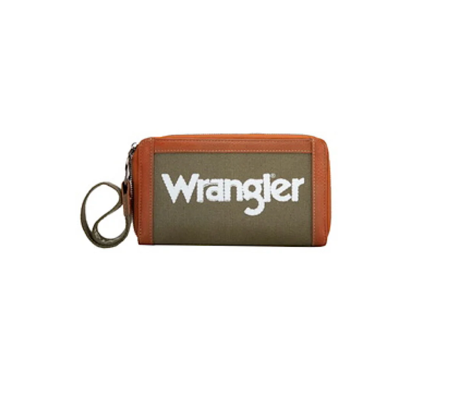 Wrangler Canvas Iconic Logo Wallet