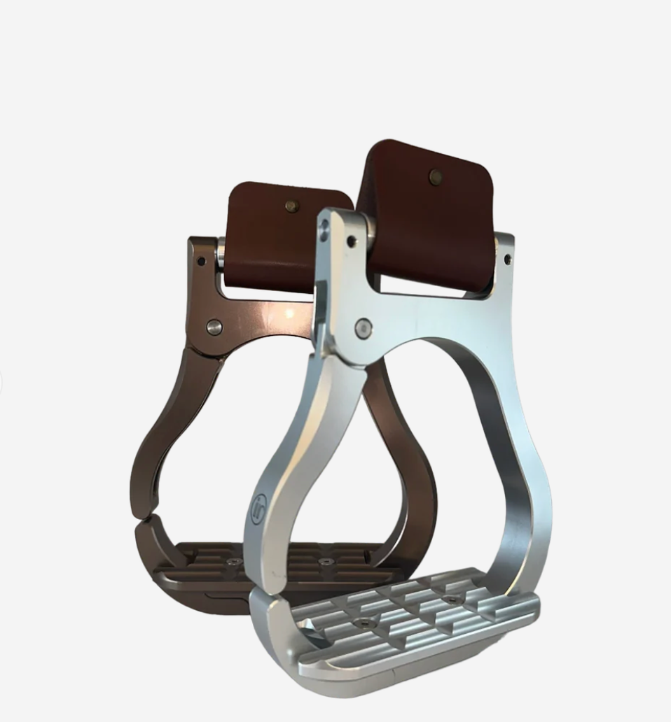 Innova Riding Western Stirrups Silver