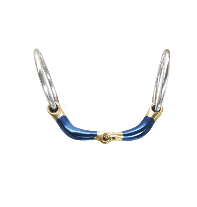 Bomber Bit Saddler Loose Ring Bradoon Ultra Comfy Lock Up B12