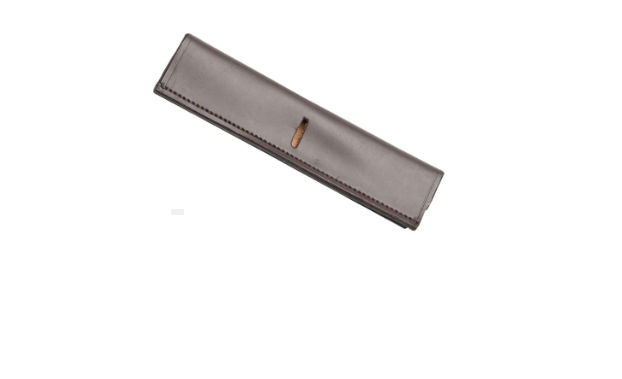 Aintree Closed Leather Curb Chain Cover
