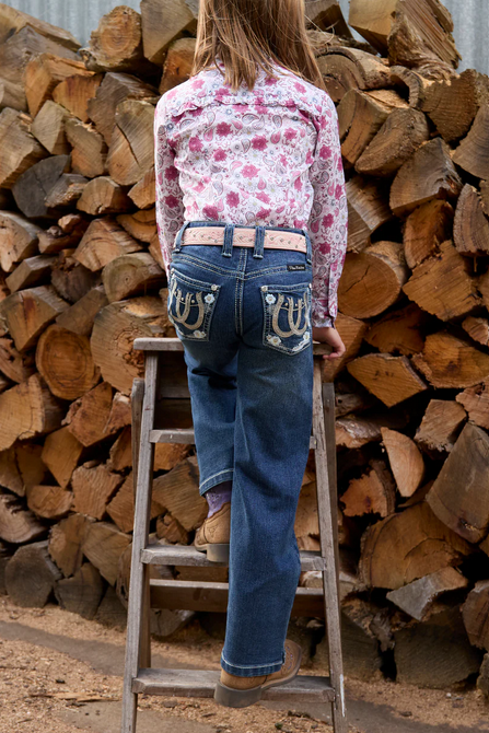 GIRLS LOUISA STRAIGHT LEG JEAN