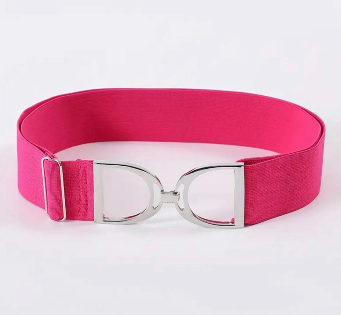 Stirrup Buckle Elastic Belt