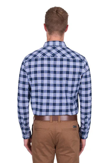 Mens Dale Linen Long Sleeve Shirt