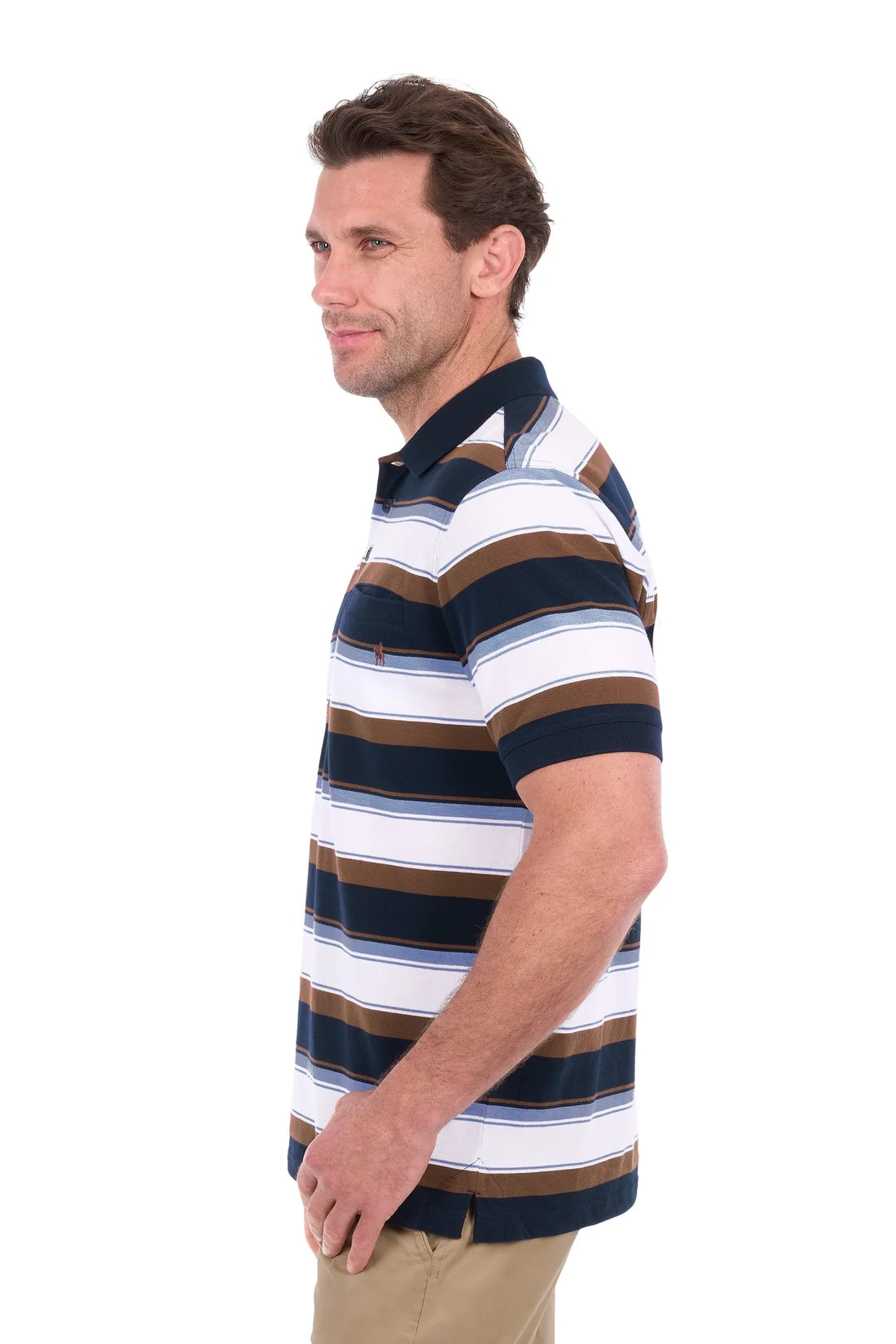 MENS RANDY 1PKT SS POLO