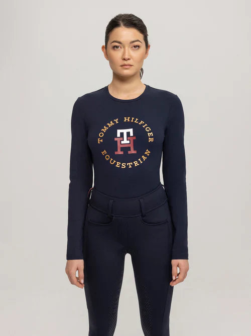 Tommy Hilfiger Ohio Graphic Training Long Sleeve Tee