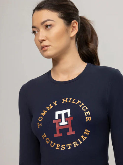 Tommy Hilfiger Ohio Graphic Training Long Sleeve Tee