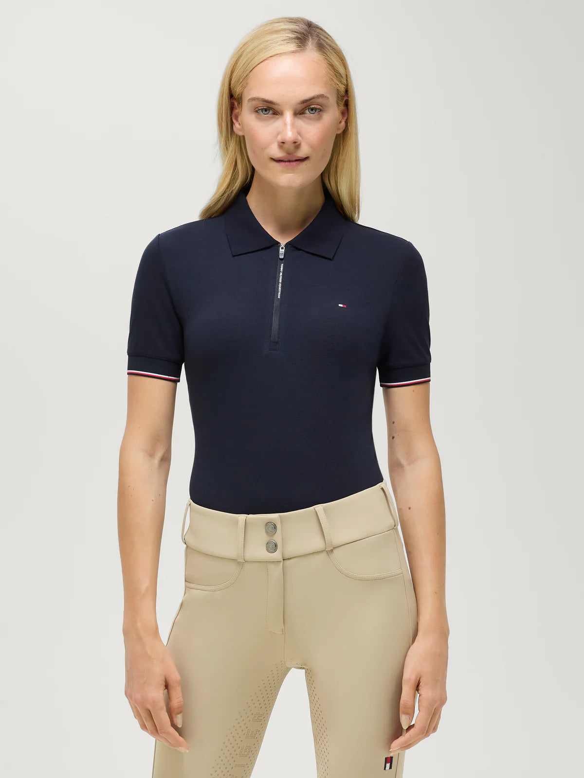 T/H ANAHEIM ZIP POLOSHIRT