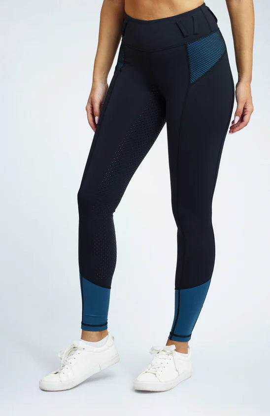 Bare Performance Riding Tights - Teal Glamour