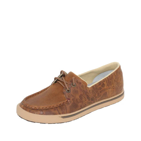Womens Leather Loper Lace Up