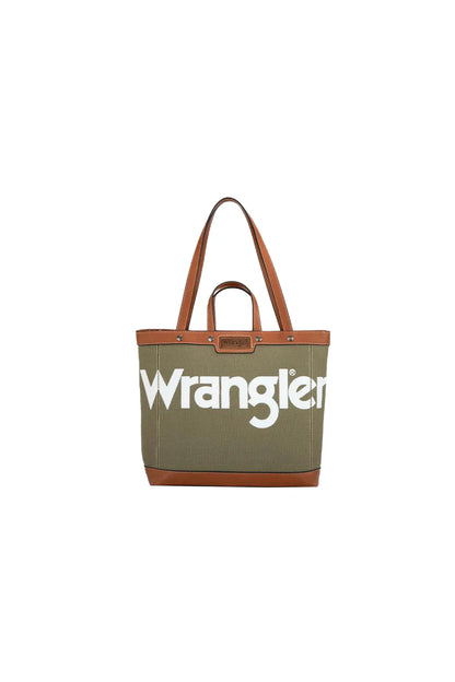 Wrangler Canvas Iconic Logo Tote