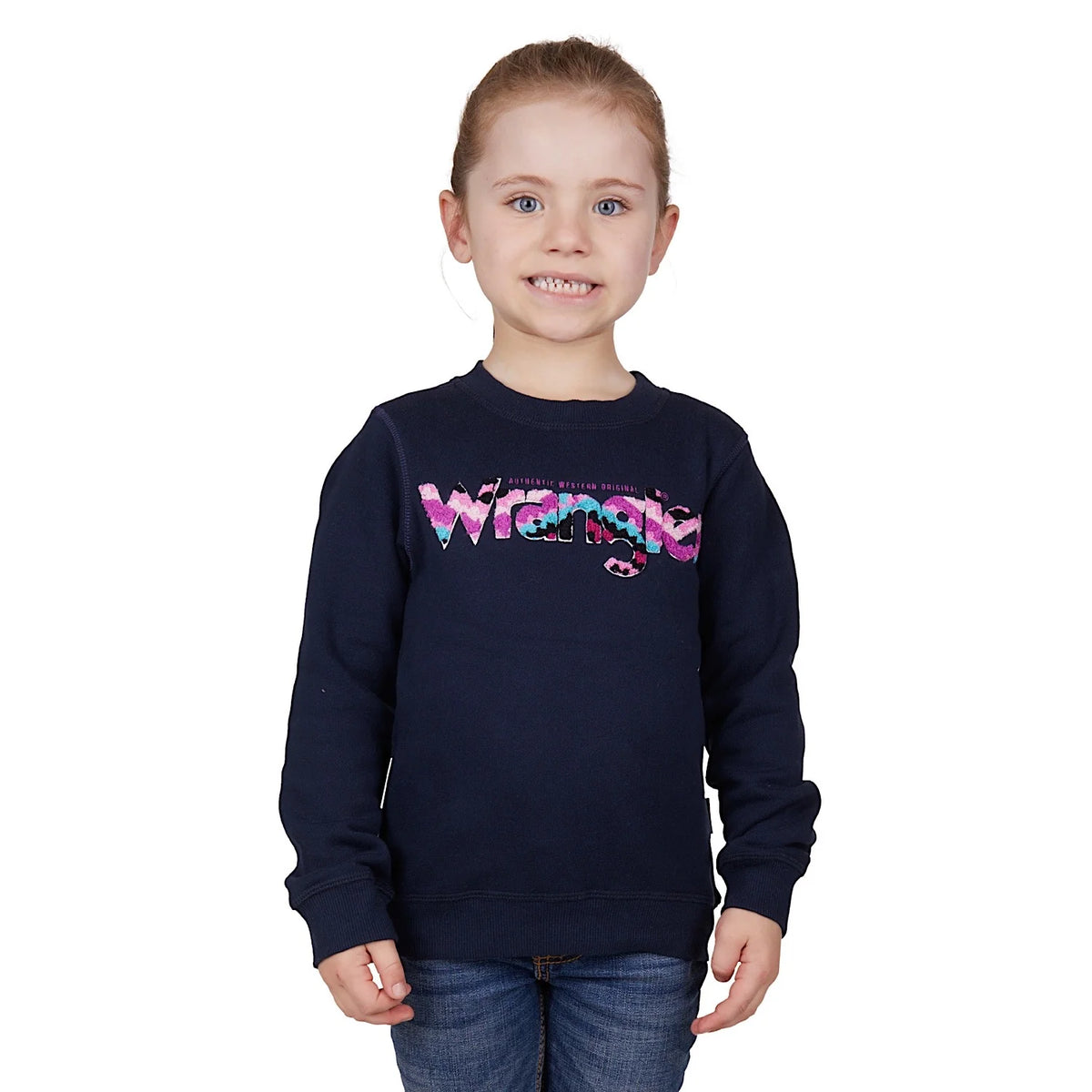 Wrangler Girls Doloris Crew Navy