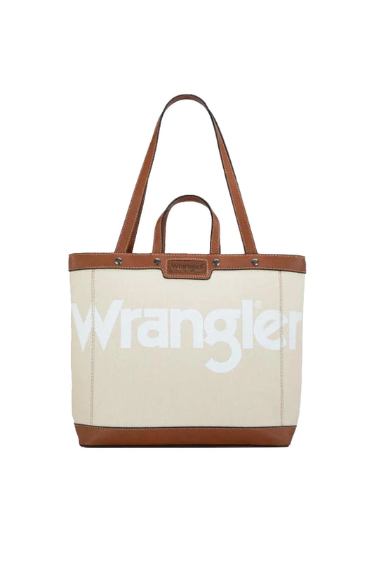 Wrangler Canvas Iconic Logo Tote