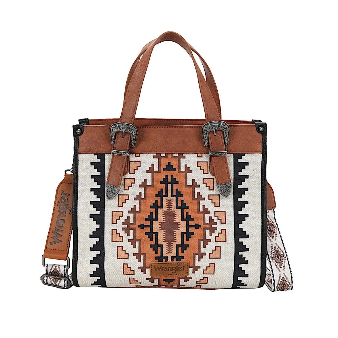 LUCIA BUCKLE HANDLE BAG