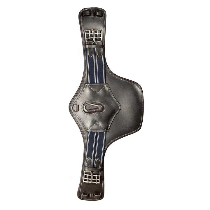 Flexible Fit Anatomical Short Stud Girth Havana