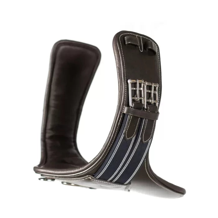 Flexible Fit Anatomical Short Stud Girth Black