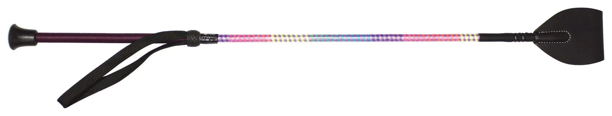 PONY CLUB WHIP RAINBOW 65CM