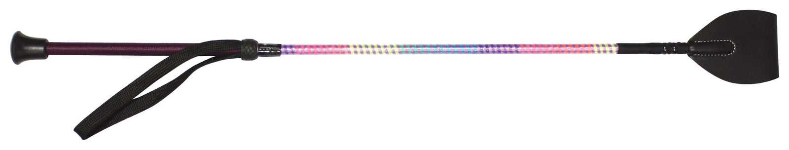 PONY CLUB WHIP RAINBOW 65CM