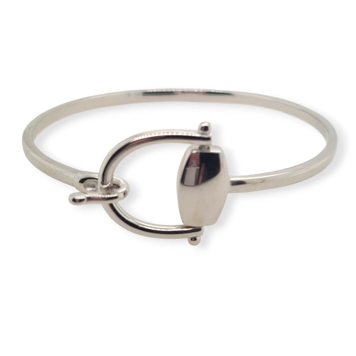 Horseshoe Bangle with Clip